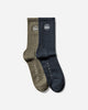 adidas Mod Trefoil Night Navy/Focus Olive Underwear Socks KB0640