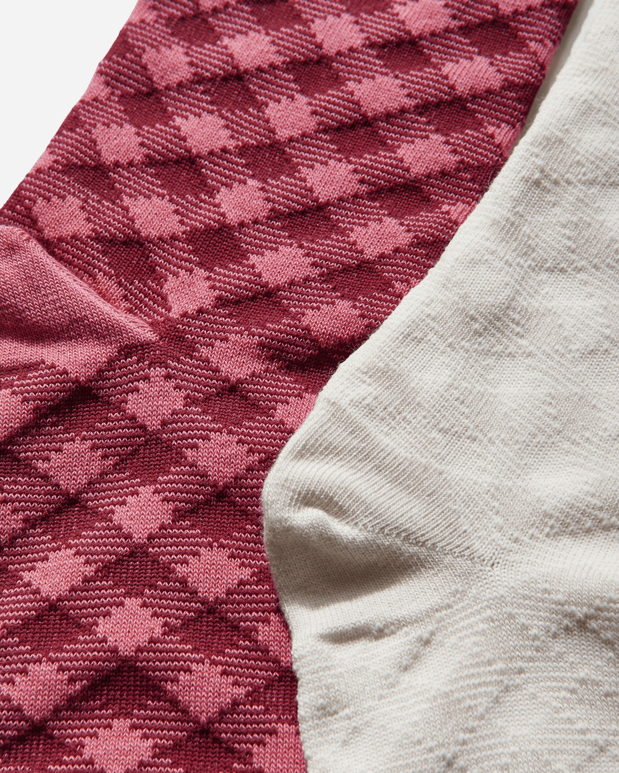 adidas Wales Bonner Check Sock Craft Pink Underwear Socks KG4888