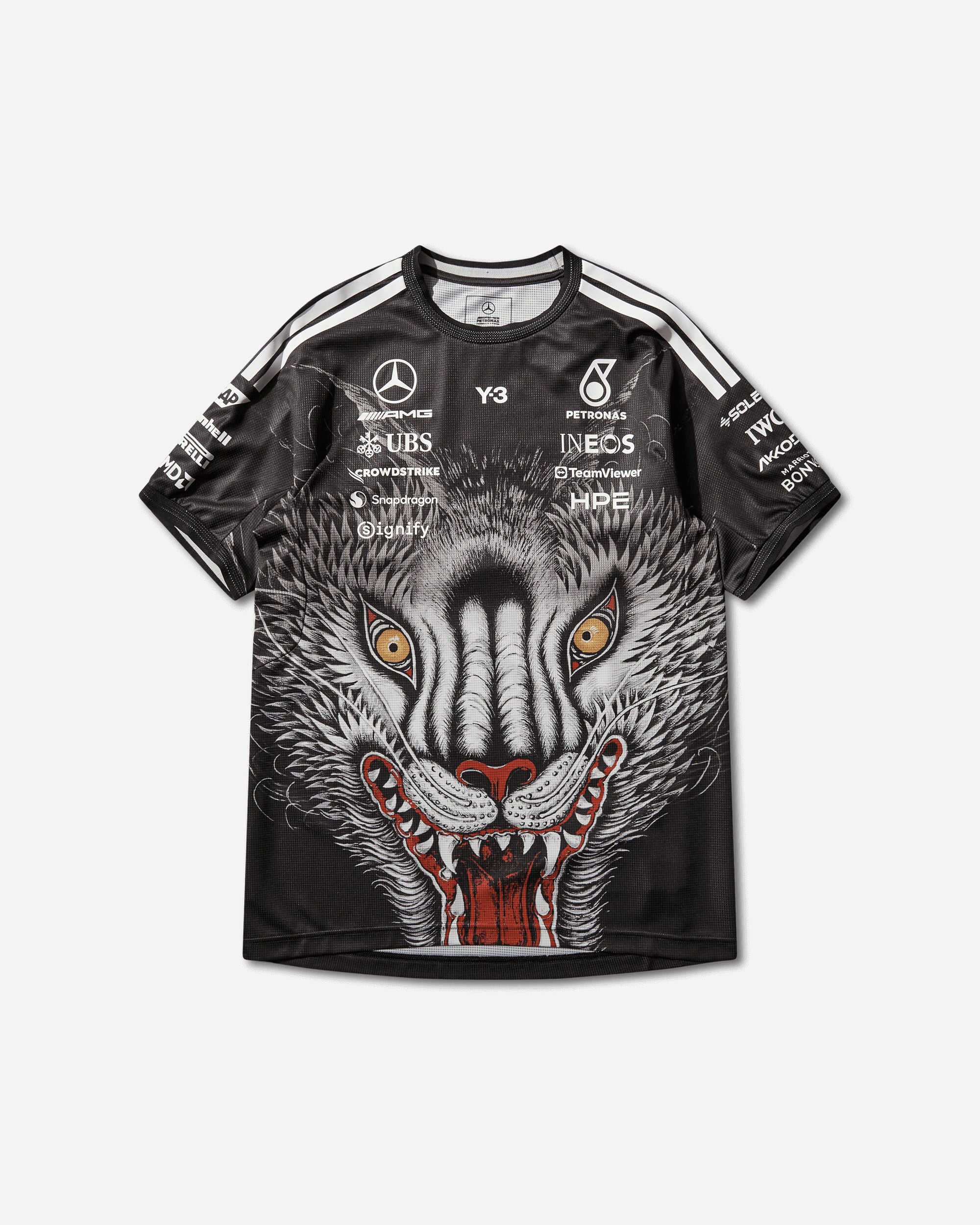 adidas F1 Drvr Ss Jrs Black Knitwears Sweaters KT2226