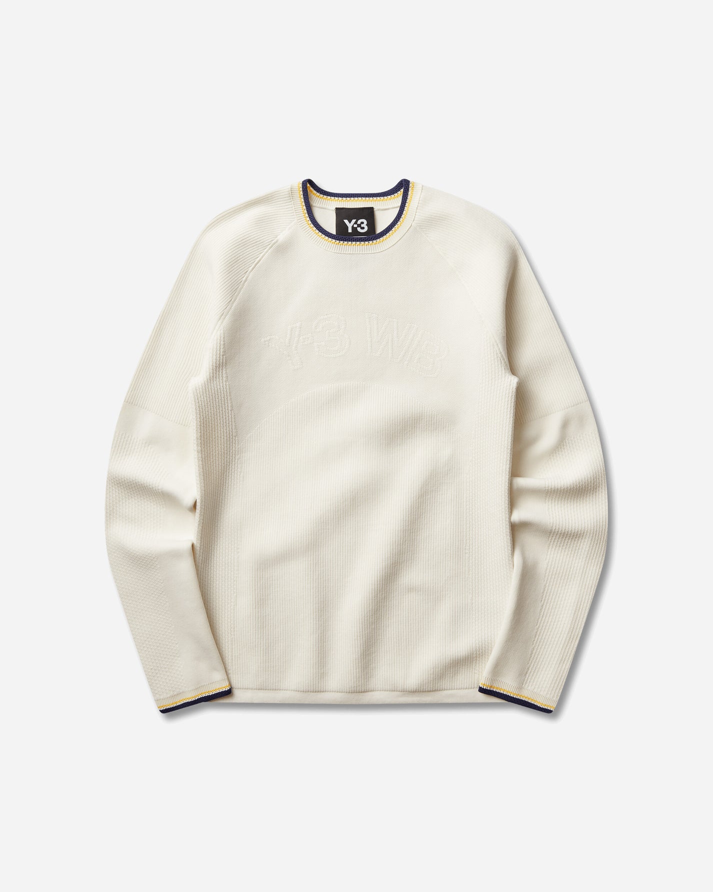 adidas Wales Bonner Y3 Knit Bt Cream White Knitwears Sweaters KS3975