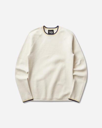 adidas Wales Bonner Y3 Knit Bt Cream White Knitwears Sweaters KS3975