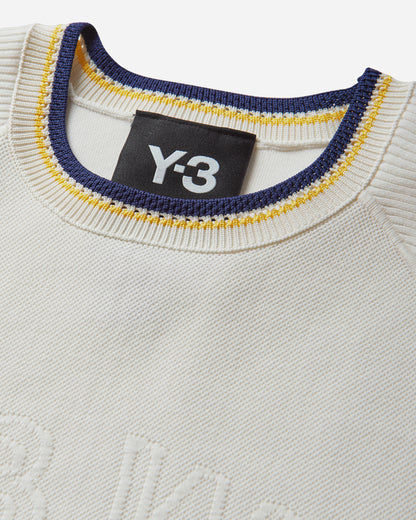 adidas Wales Bonner Y3 Knit Bt Cream White Knitwears Sweaters KS3975