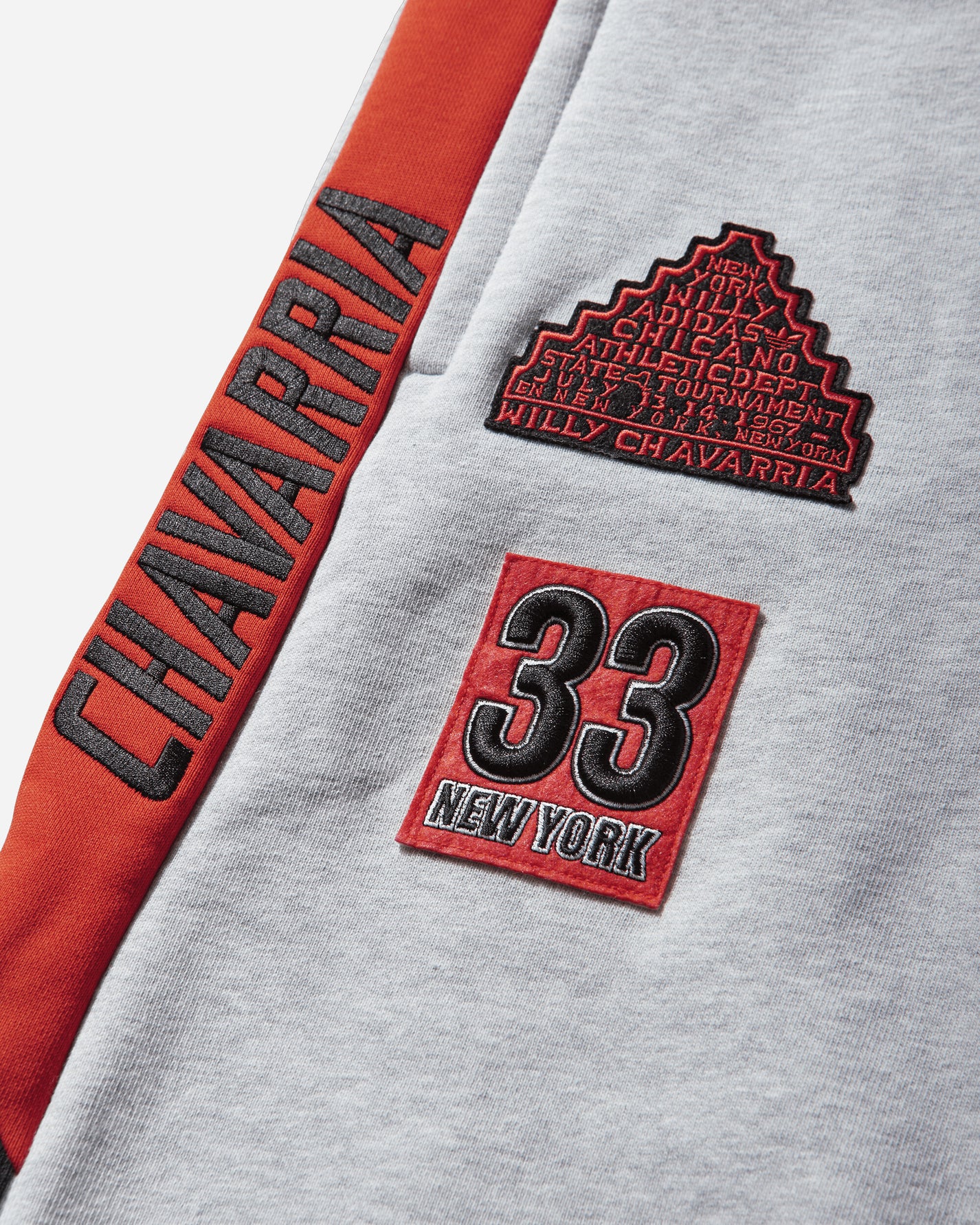 adidas Willy Chavarria Ny Sweatpant Light Grey Heather Pants Sweatpants KV2249