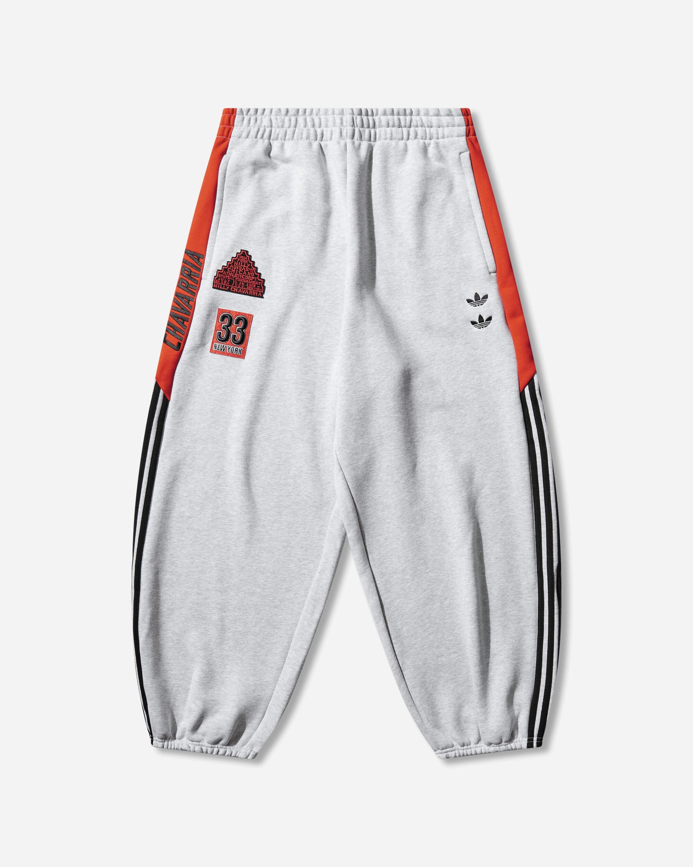 adidas Willy Chavarria Ny Sweatpant Light Grey Heather Pants Sweatpants KV2249
