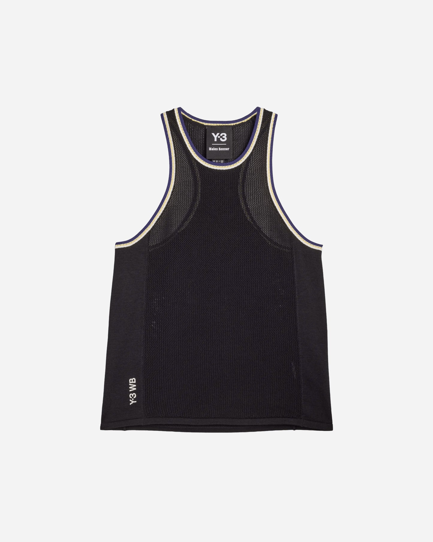 adidas Wmns Wales Bonner W Y3 Kn Tank Black T-Shirts Top KS3978