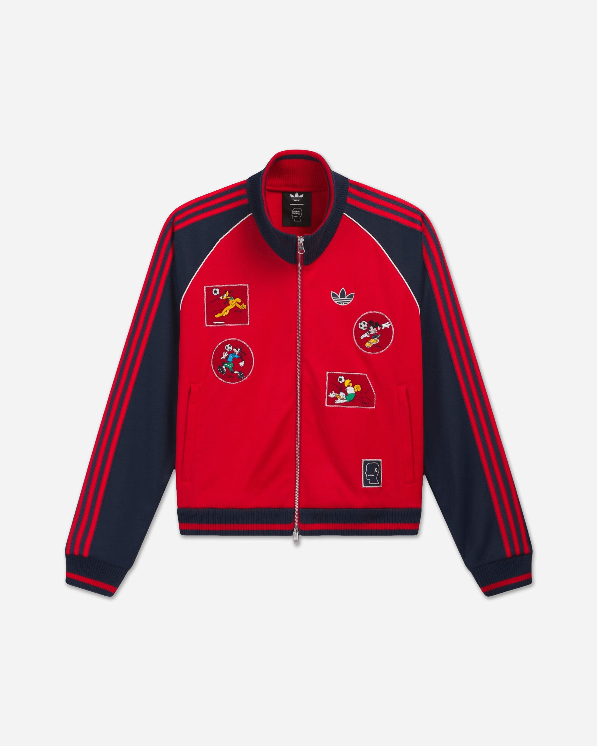 adidas Braindead Track Top Better Scarlet Sweatshirts Track Tops KR5176