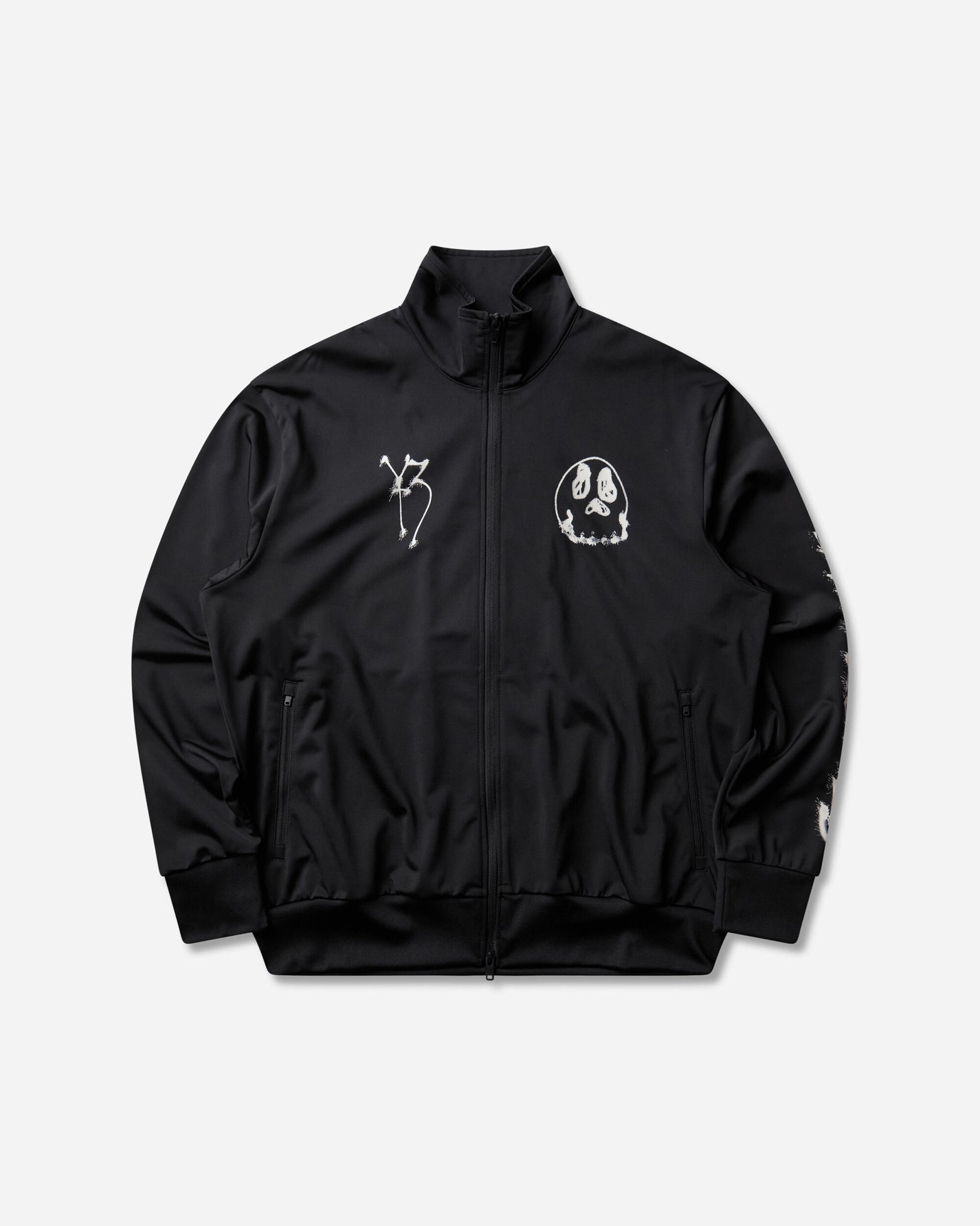 adidas Gfx Nyln Tt Black Sweatshirts Track Tops KQ8595