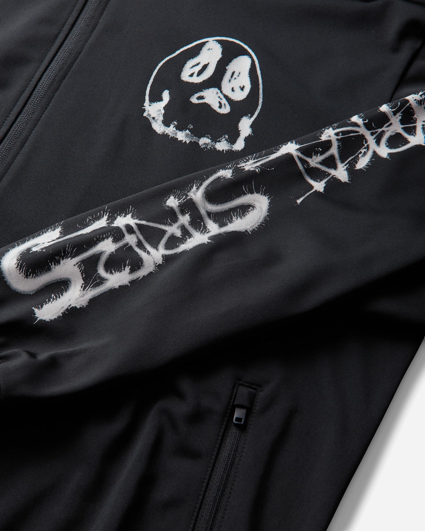 adidas Gfx Nyln Tt Black Sweatshirts Track Tops KQ8595