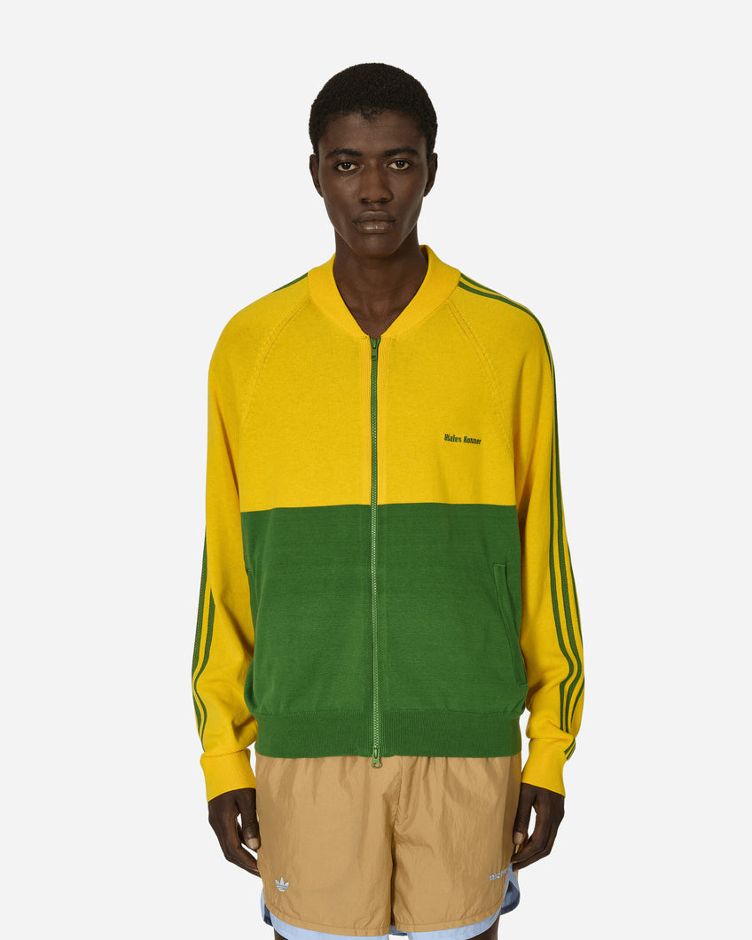 adidas Wb N Knit Tt Bold Gold/Crew Green Sweatshirts Track Tops IW1174
