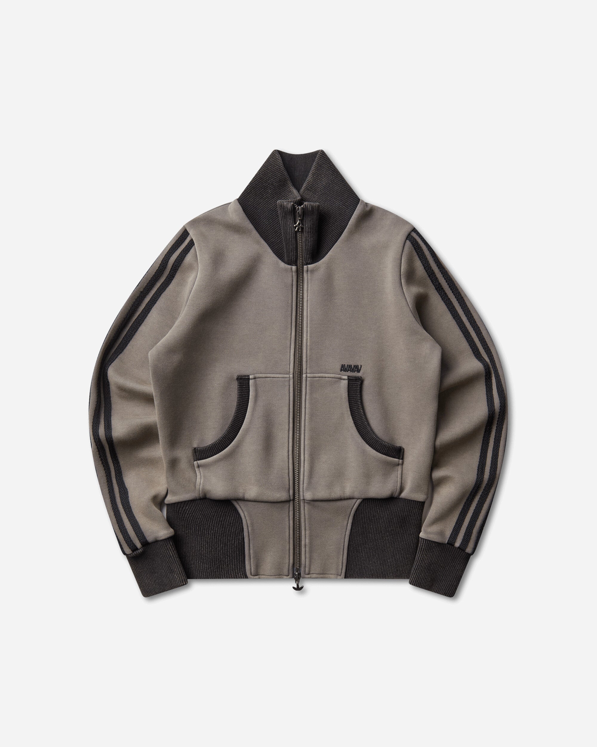 adidas Wmns Avavav Cropped Tt Grey Four Sweatshirts Track Tops KQ5922