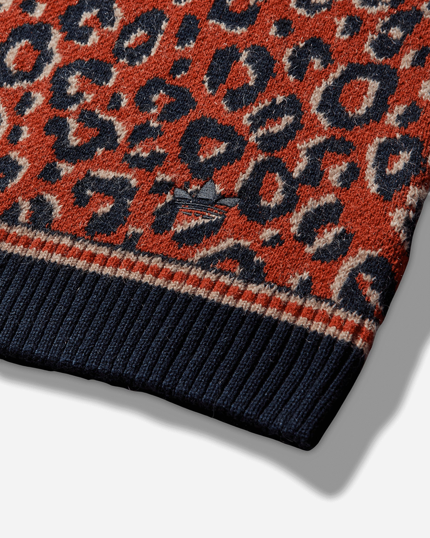 adidas Wales Bonner Knit Vest Wales Bonner Collegiate Navy/Beige Coats and Jackets Vests KD0335