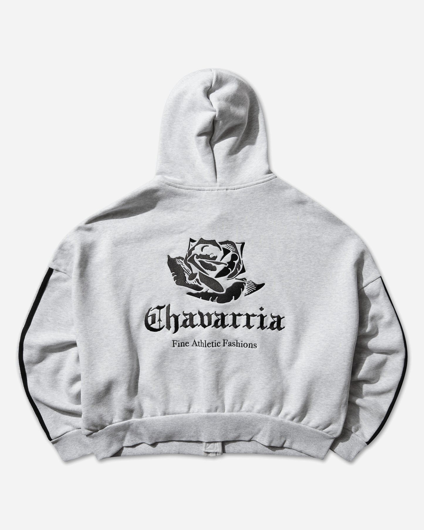 adidas Willy Chavarria Fz Hoody Light Grey Heather Sweatshirts Zip-Ups KV2250