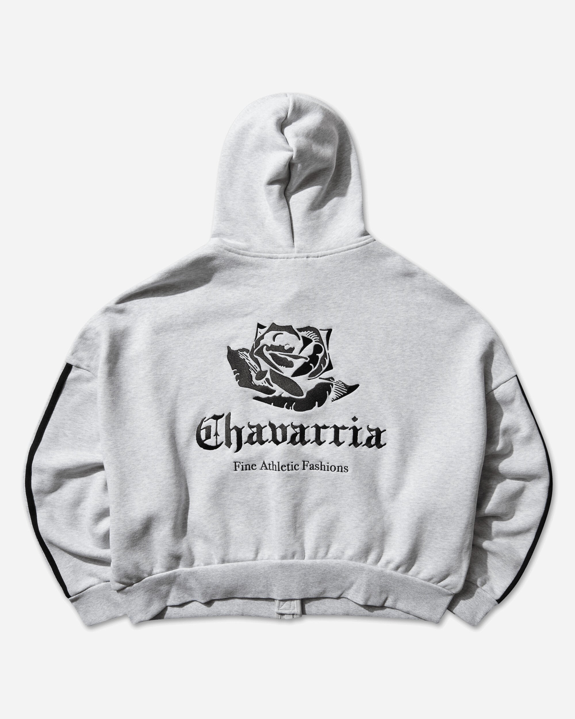 adidas Willy Chavarria Fz Hoody Light Grey Heather Sweatshirts Zip-Ups KV2250