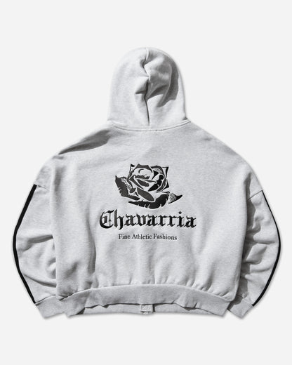 adidas Willy Chavarria Fz Hoody Light Grey Heather Sweatshirts Zip-Ups KV2250