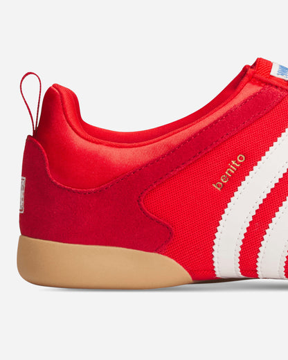 adidas Bad Bunny Ballerina Vivid Red Classic Shoes Flat Shoes KI7916