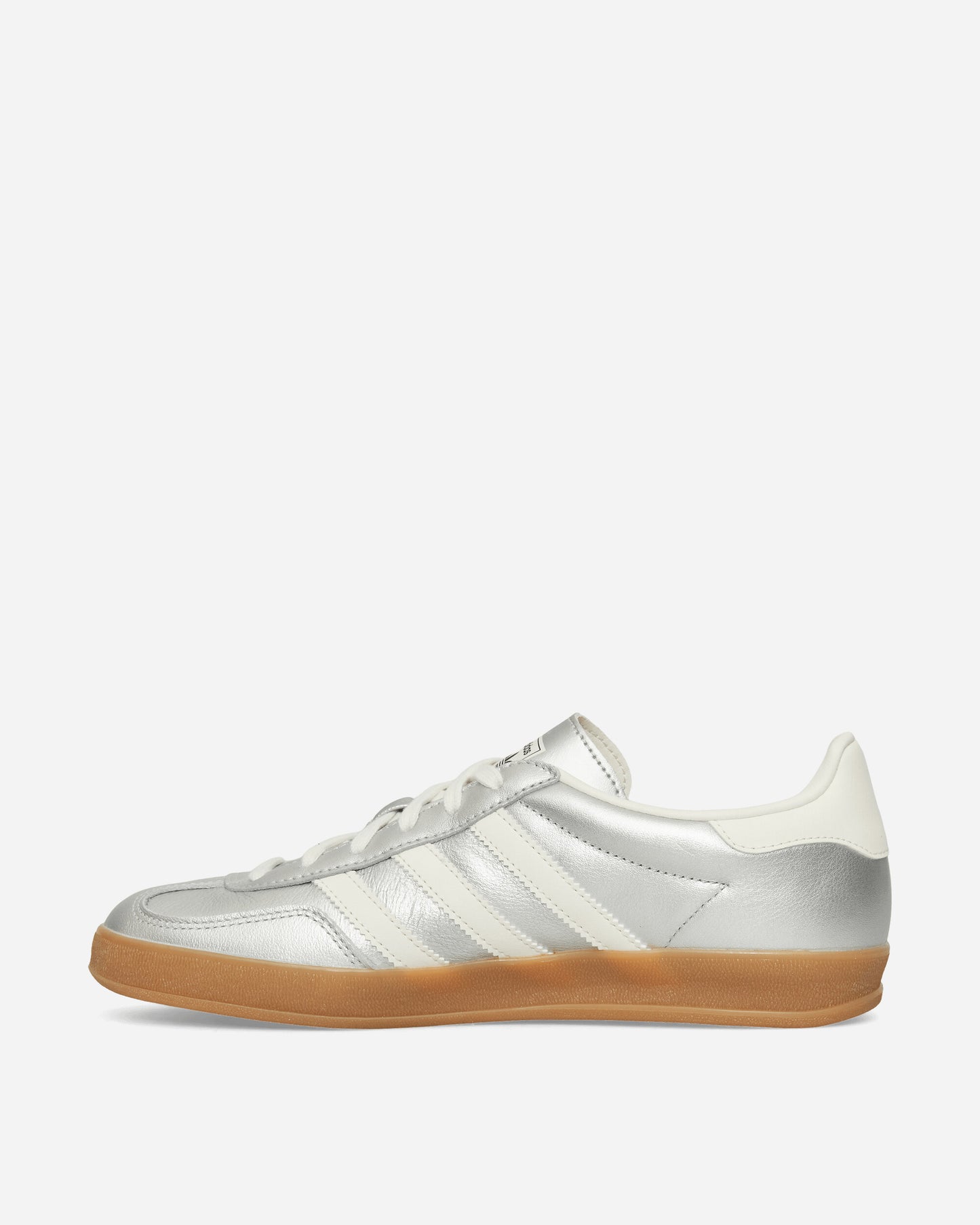 adidas Gazelle Indoor Silver Met/Core White Sneakers Low JR1206