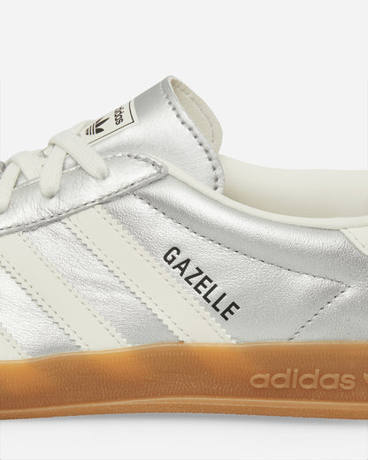 adidas Gazelle Indoor Silver Met/Core White Sneakers Low JR1206