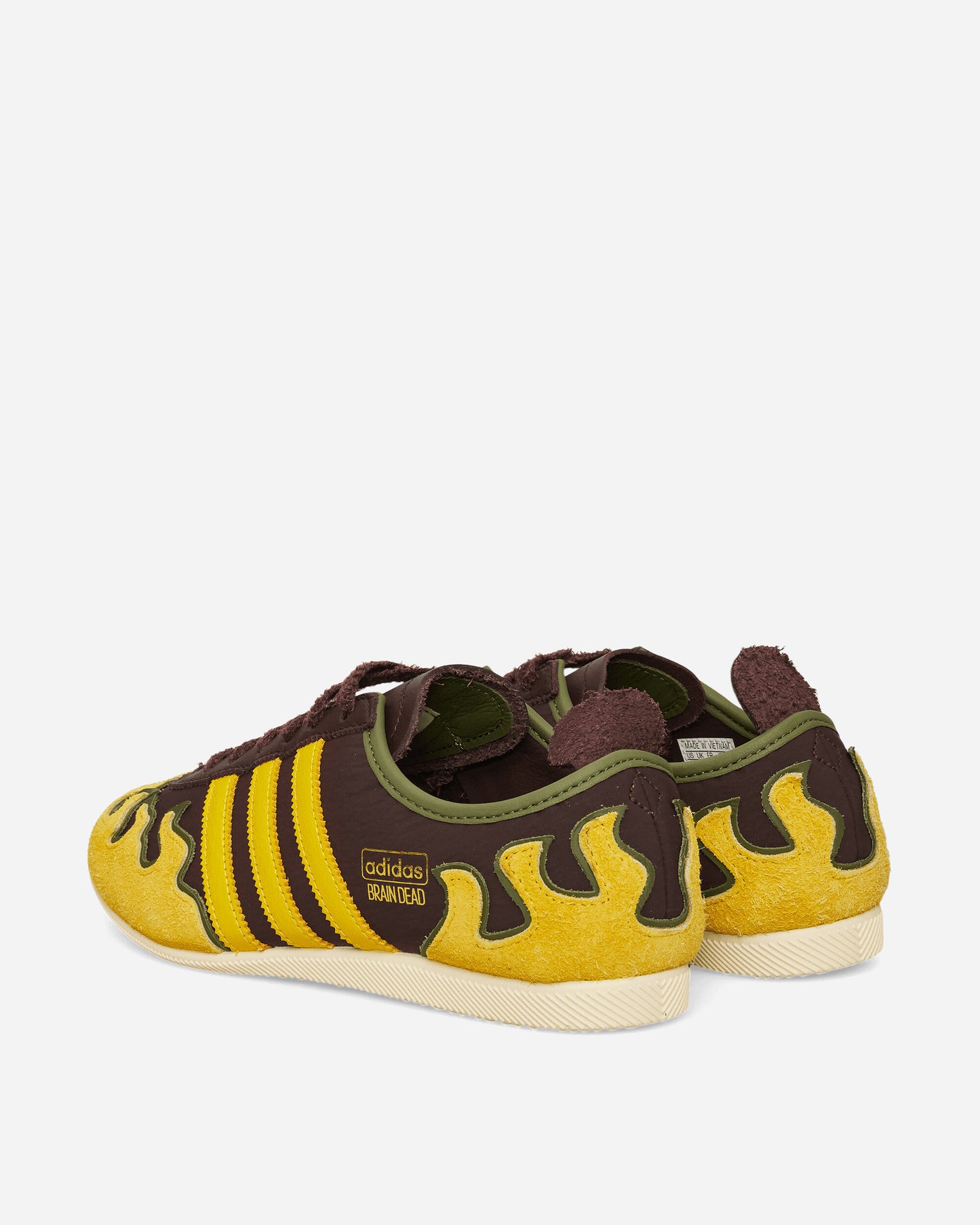 adidas Japan Lo Brain Dead Shadow Brown/Yellow/Off White Sneakers Low JQ6789