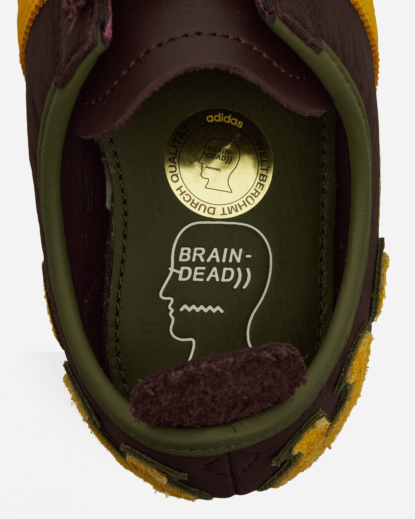 adidas Japan Lo Brain Dead Shadow Brown/Yellow/Off White Sneakers Low JQ6789