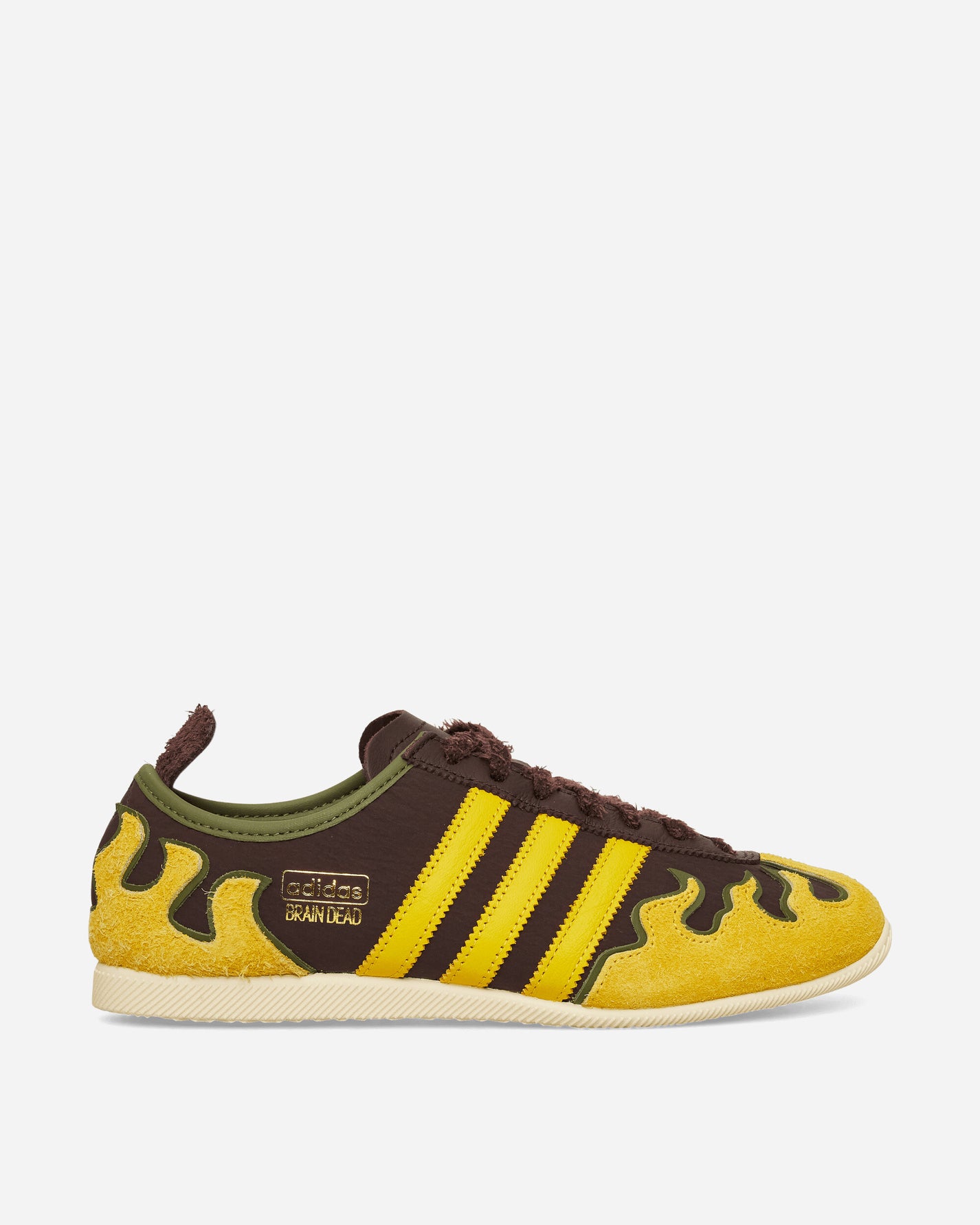 adidas Japan Lo Brain Dead Shadow Brown/Yellow/Off White Sneakers Low JQ6789