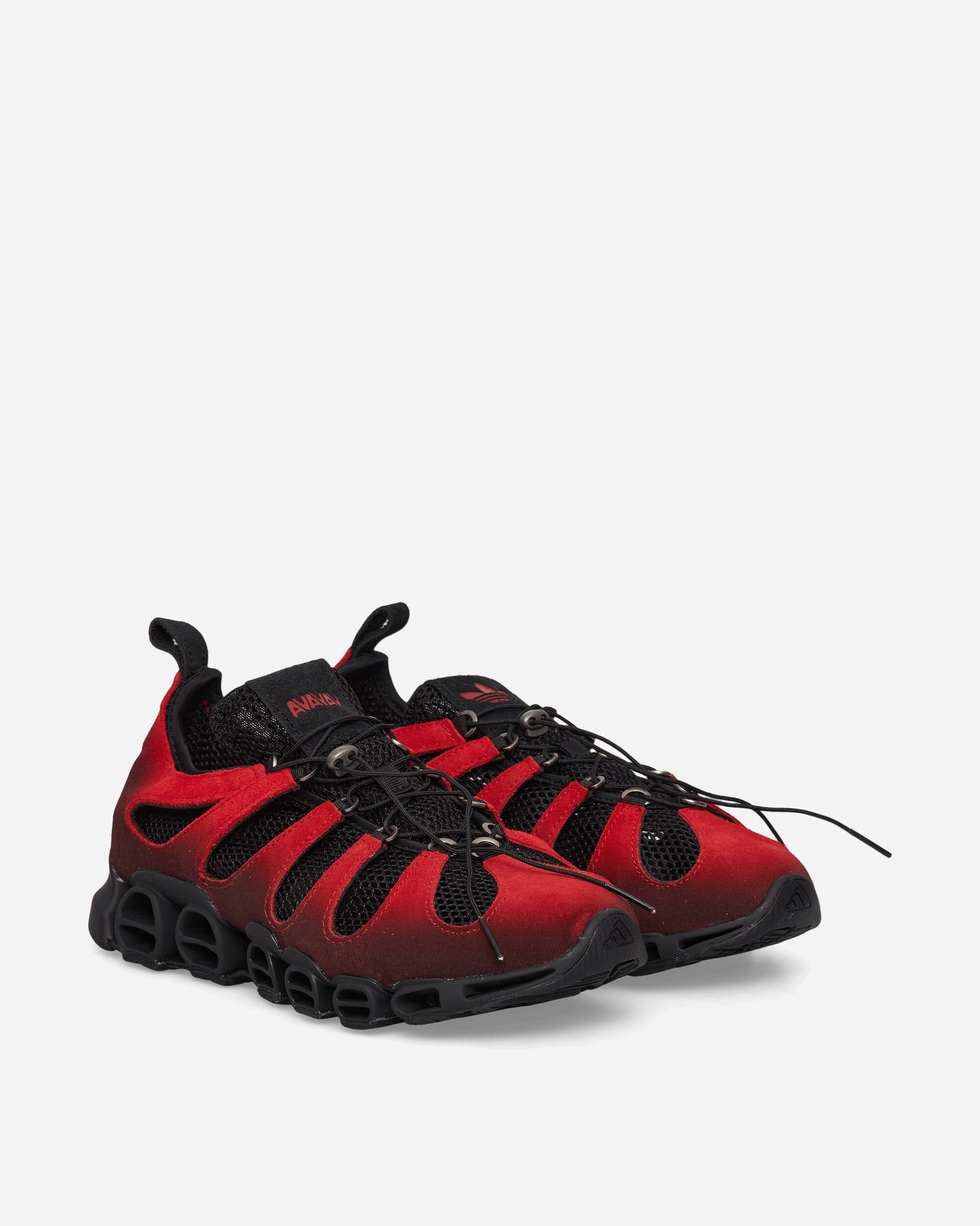 adidas Wmns Avavavmegaride Cutout Suede Core Black Sneakers Low KH9687