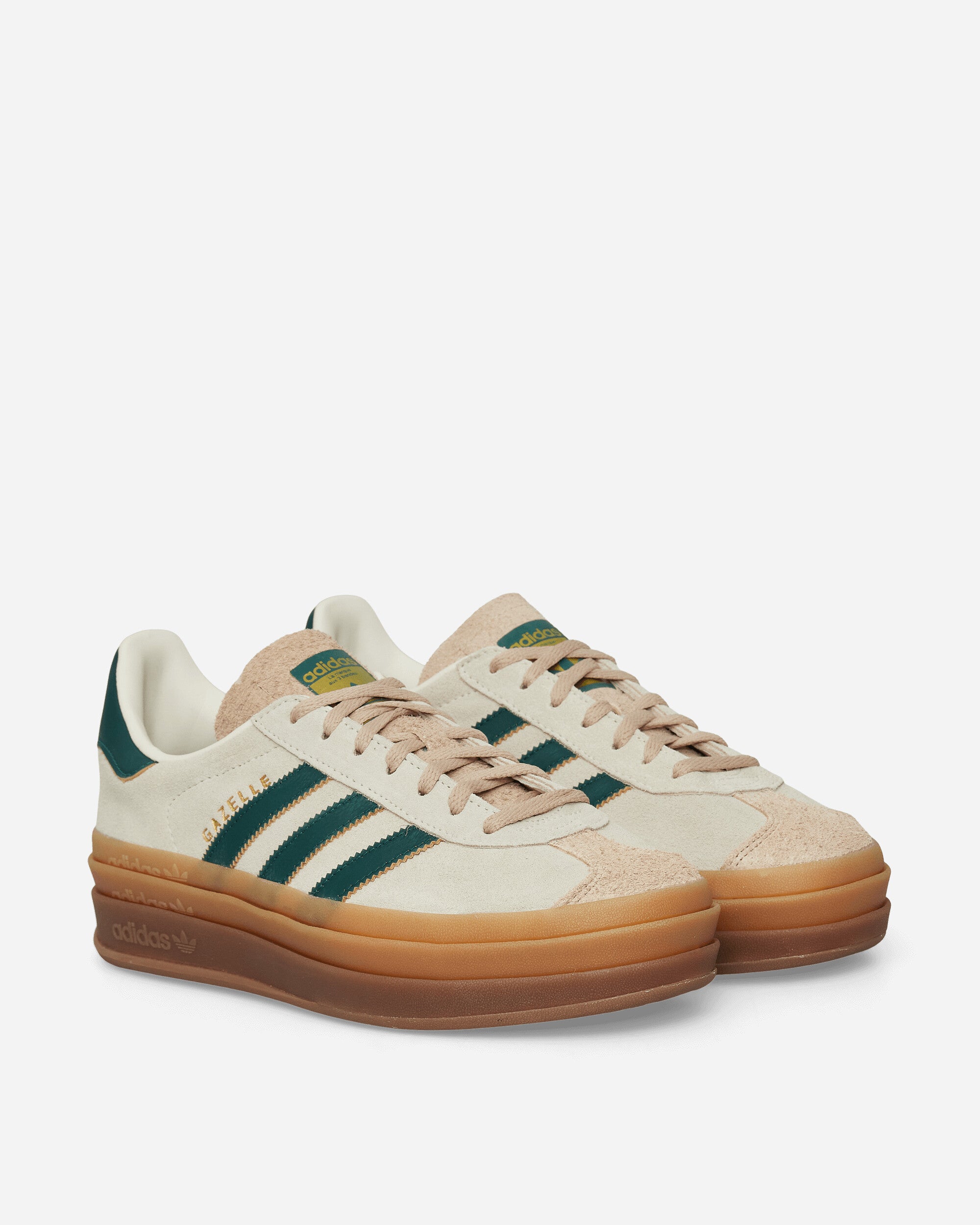 adidas Wmns Gazelle Bold W Cwhite/Cgreen Sneakers Low ID7056