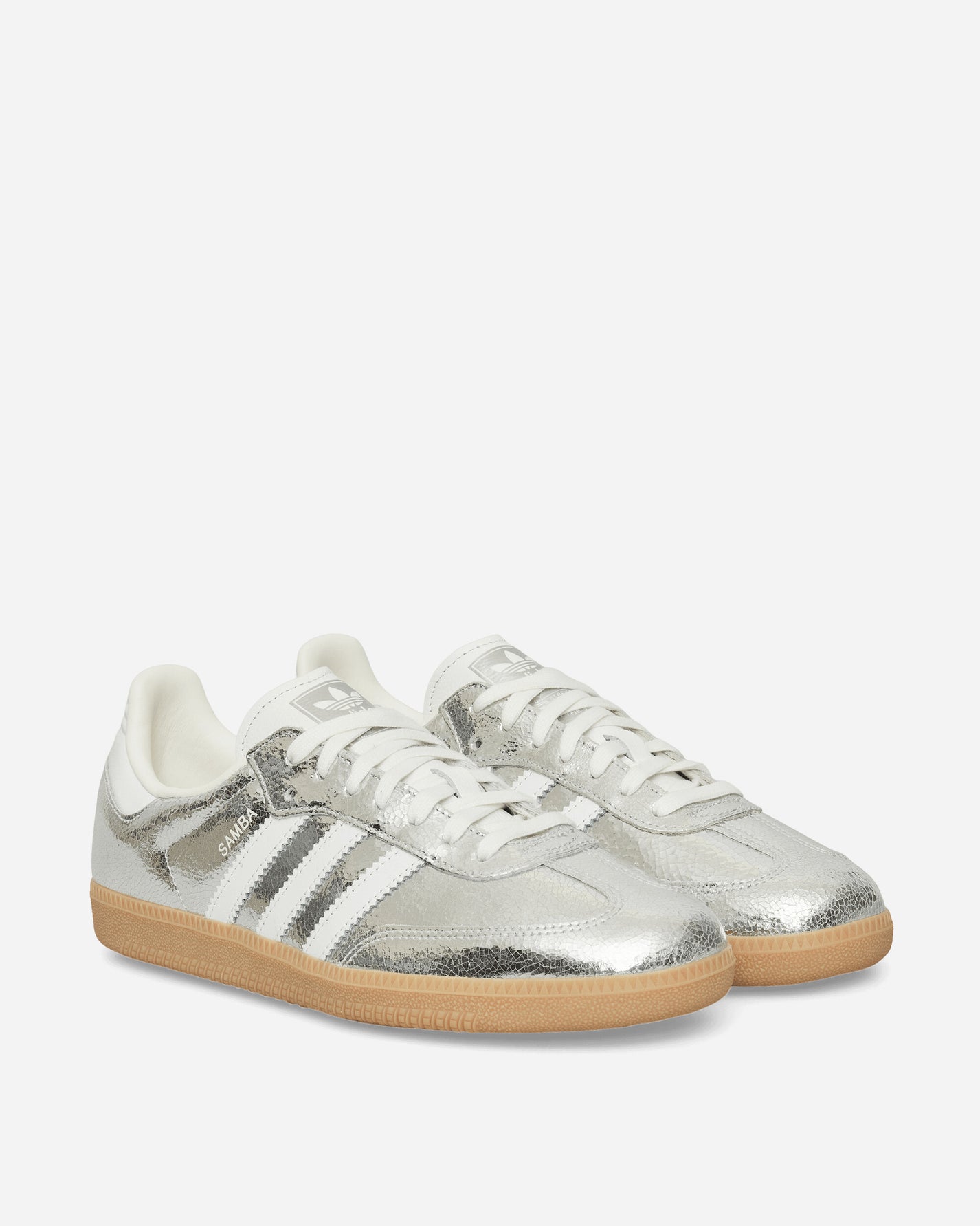 adidas Wmns Samba Og W Silver Met Sneakers Low JR0035