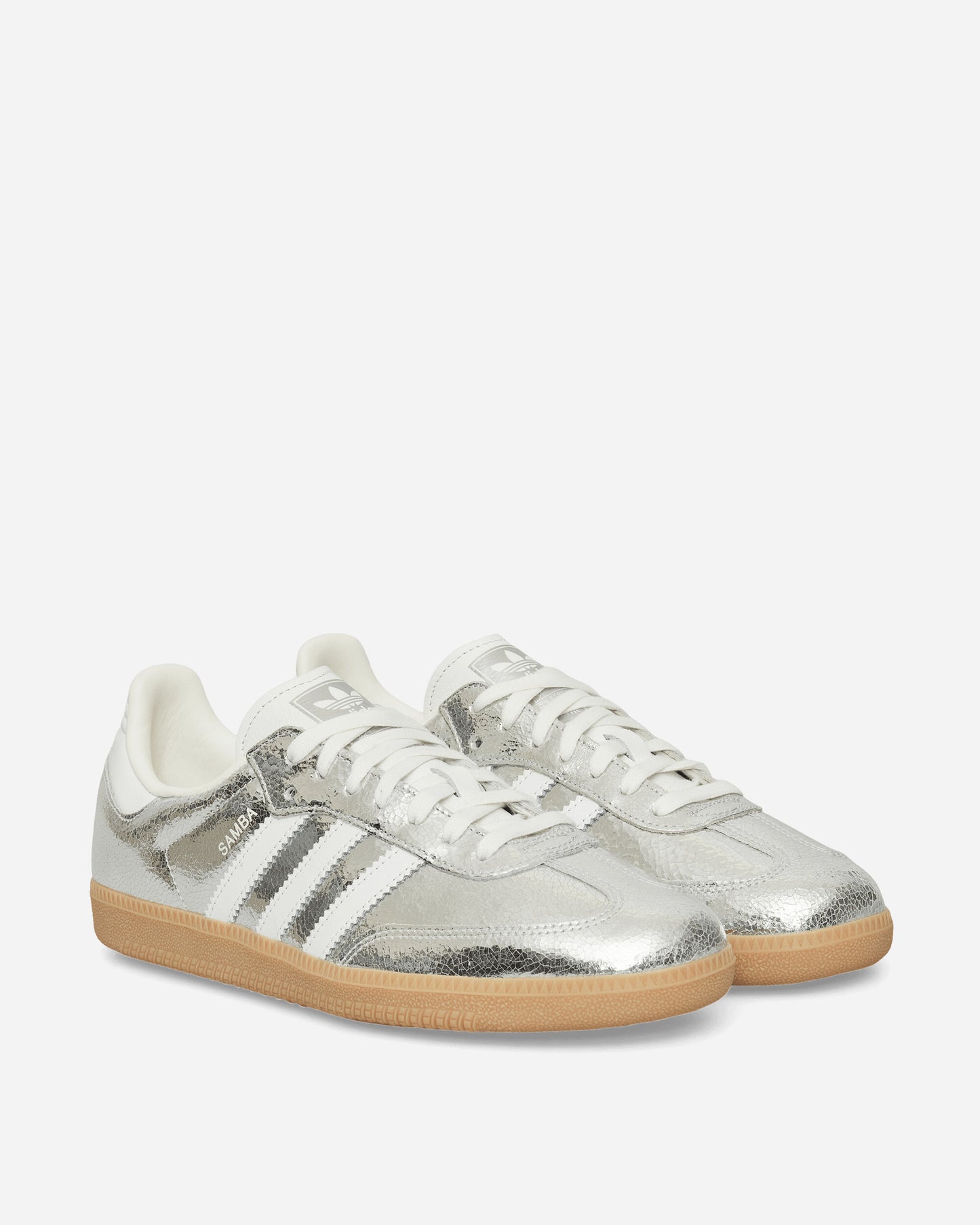 adidas Wmns Samba Og W Silver Met Sneakers Low JR0035