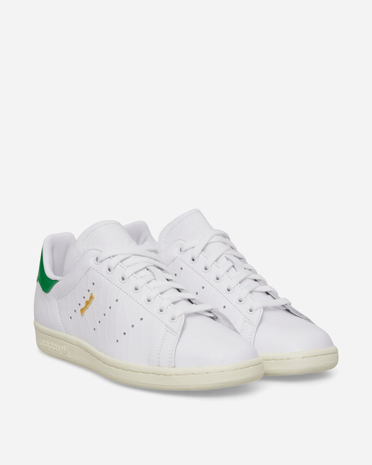 adidas Wmns Stan Smith 80S W Ftwwht/Ftwwht/Green Sneakers Low LA1695