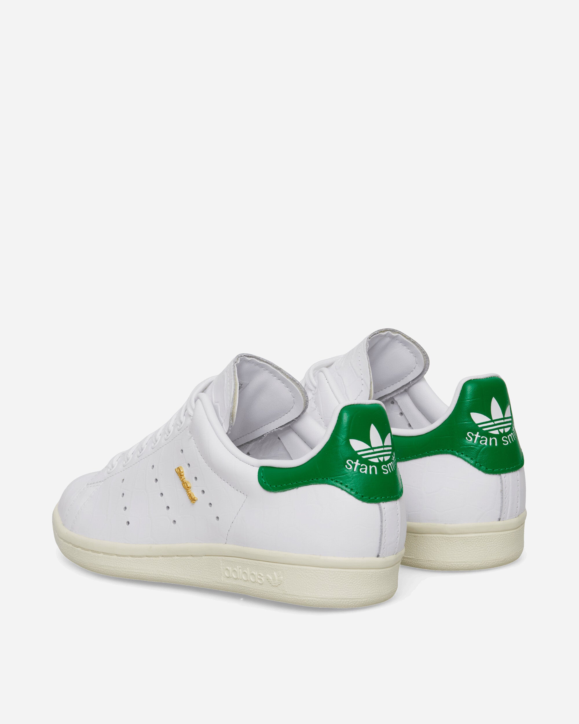 adidas Wmns Stan Smith 80S W Ftwwht/Ftwwht/Green Sneakers Low LA1695