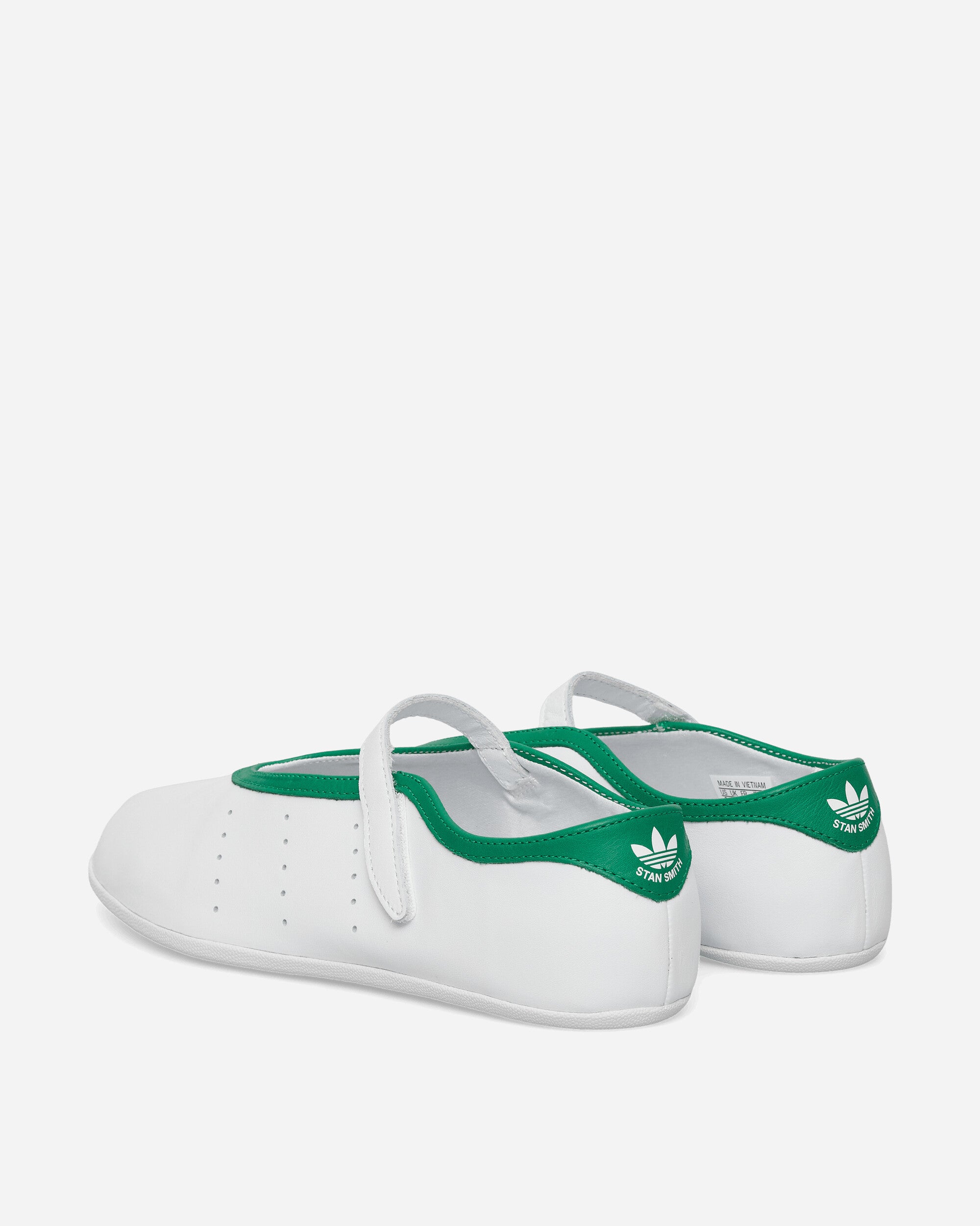 adidas Wmns Stan Smith Lo Balle Ftwwht/Ftwwht/Green Sneakers Low LA6370