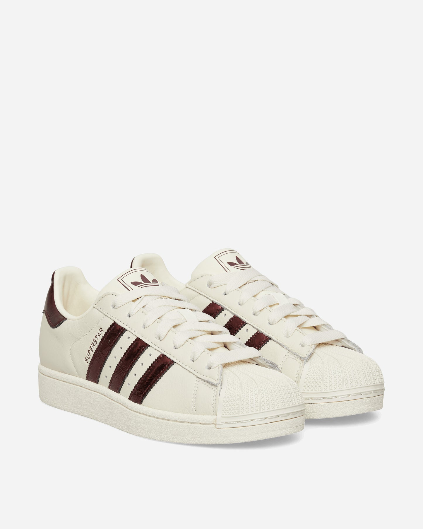 adidas Wmns Superstar Ii W Owhite/Maroon/Goldmt Sneakers Low KJ4692