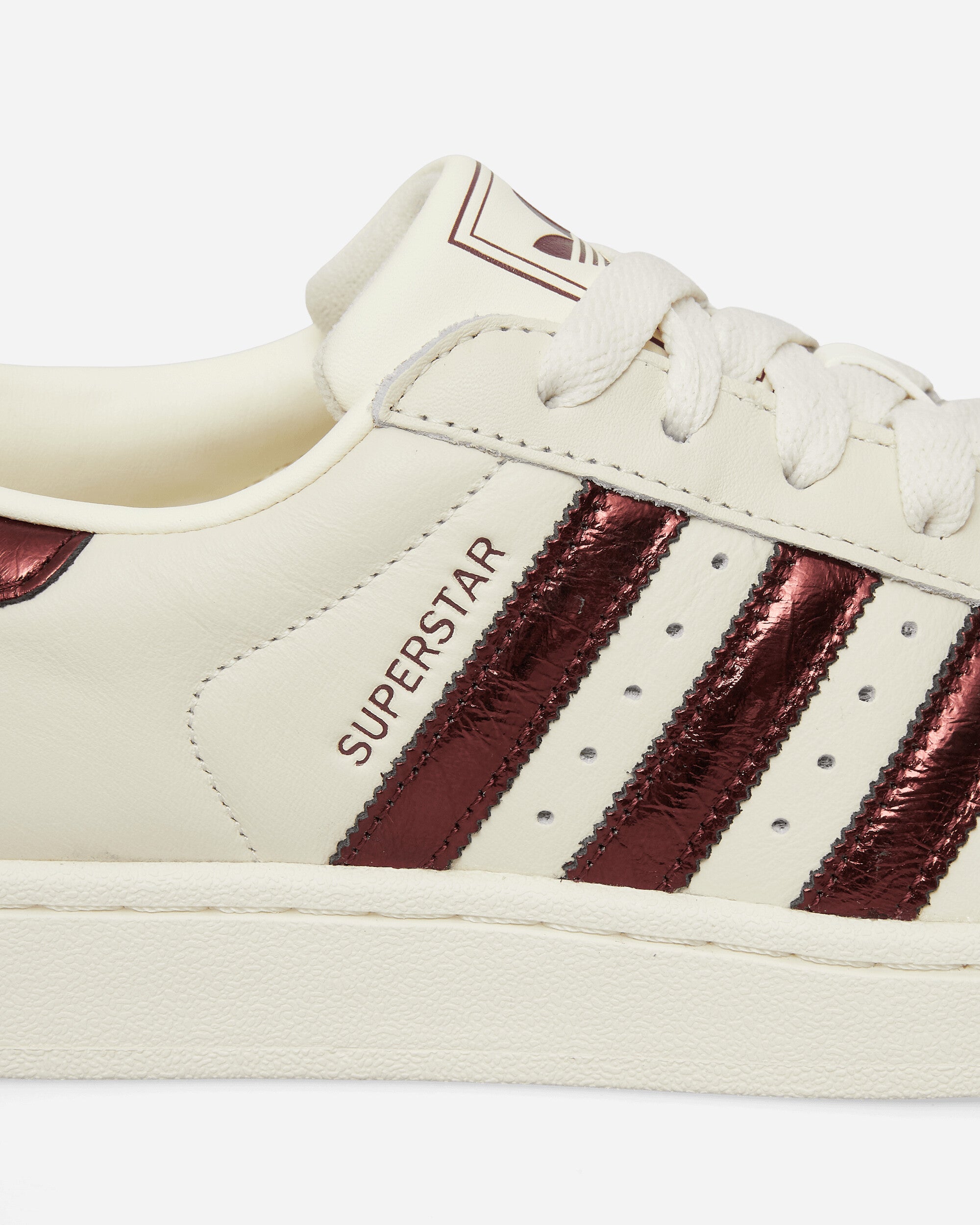 adidas Wmns Superstar Ii W Owhite/Maroon/Goldmt Sneakers Low KJ4692