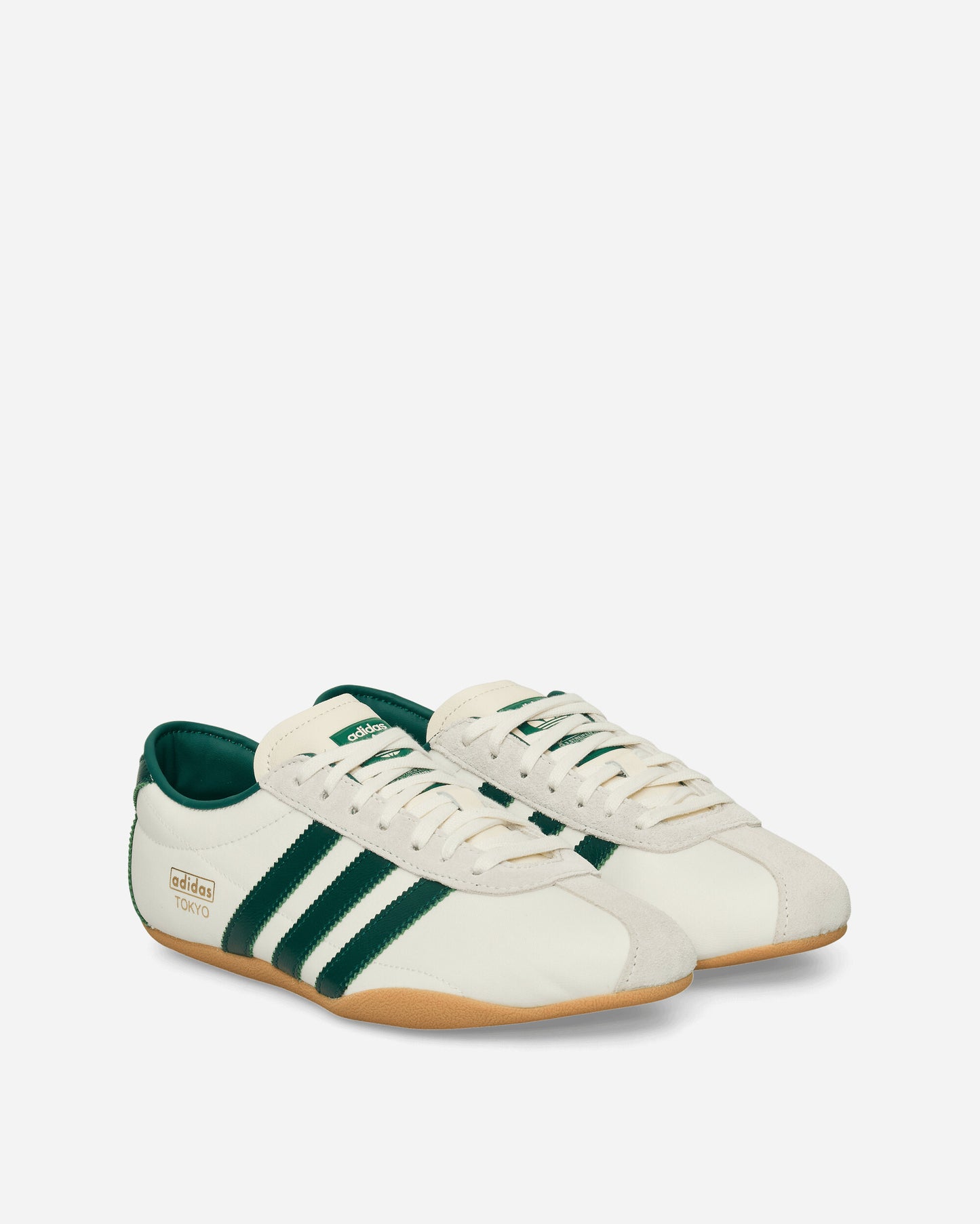 adidas Wmns Tokyo W Off White/Green/Gold Metal Sneakers Low JP9705