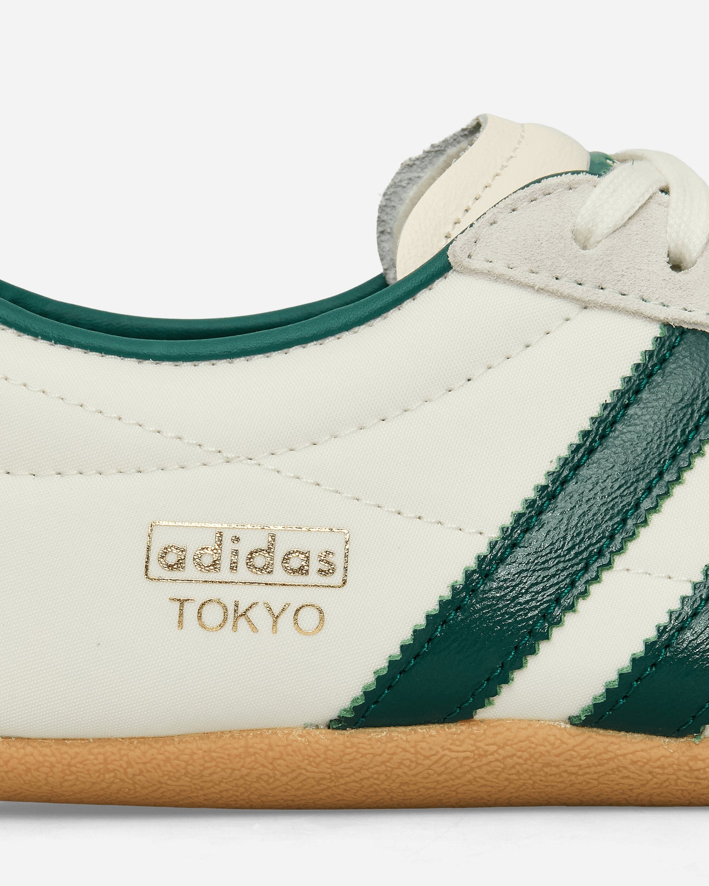 adidas Wmns Tokyo W Off White/Green/Gold Metal Sneakers Low JP9705