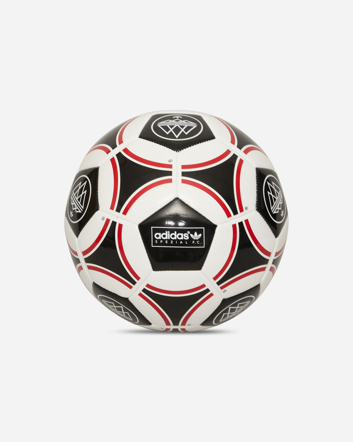 adidas Spezial Fc Ball Cwhite/Black/Betsca Equipment Sports Gear KW4534