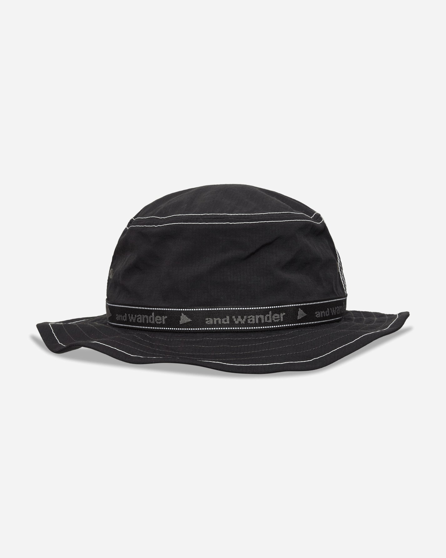 and wander 156  Jq Tape Hat Black  Hats Bucket 5745976242 010
