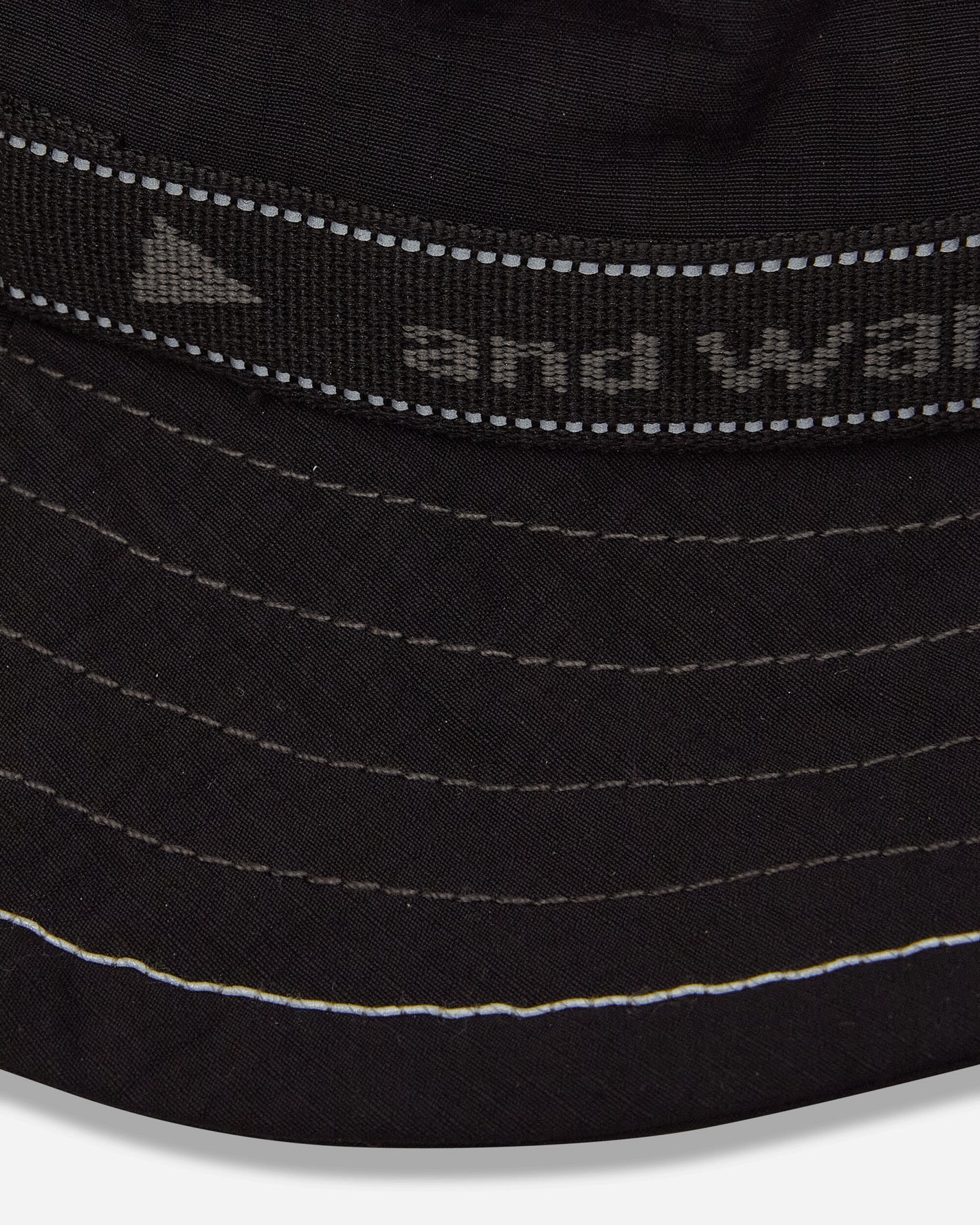 and wander 156  Jq Tape Hat Black  Hats Bucket 5745976242 010