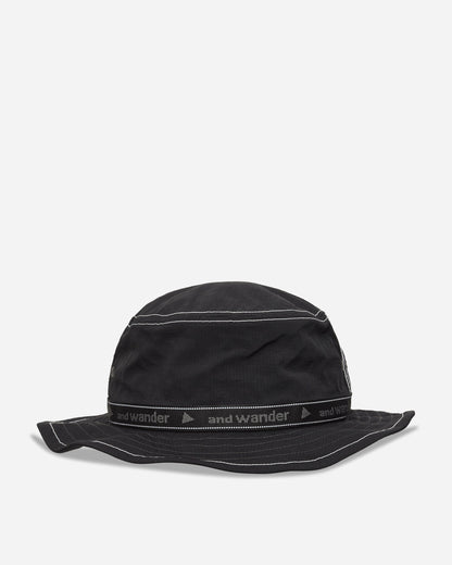 and wander 156  Jq Tape Hat Black  Hats Bucket 5745976242 010
