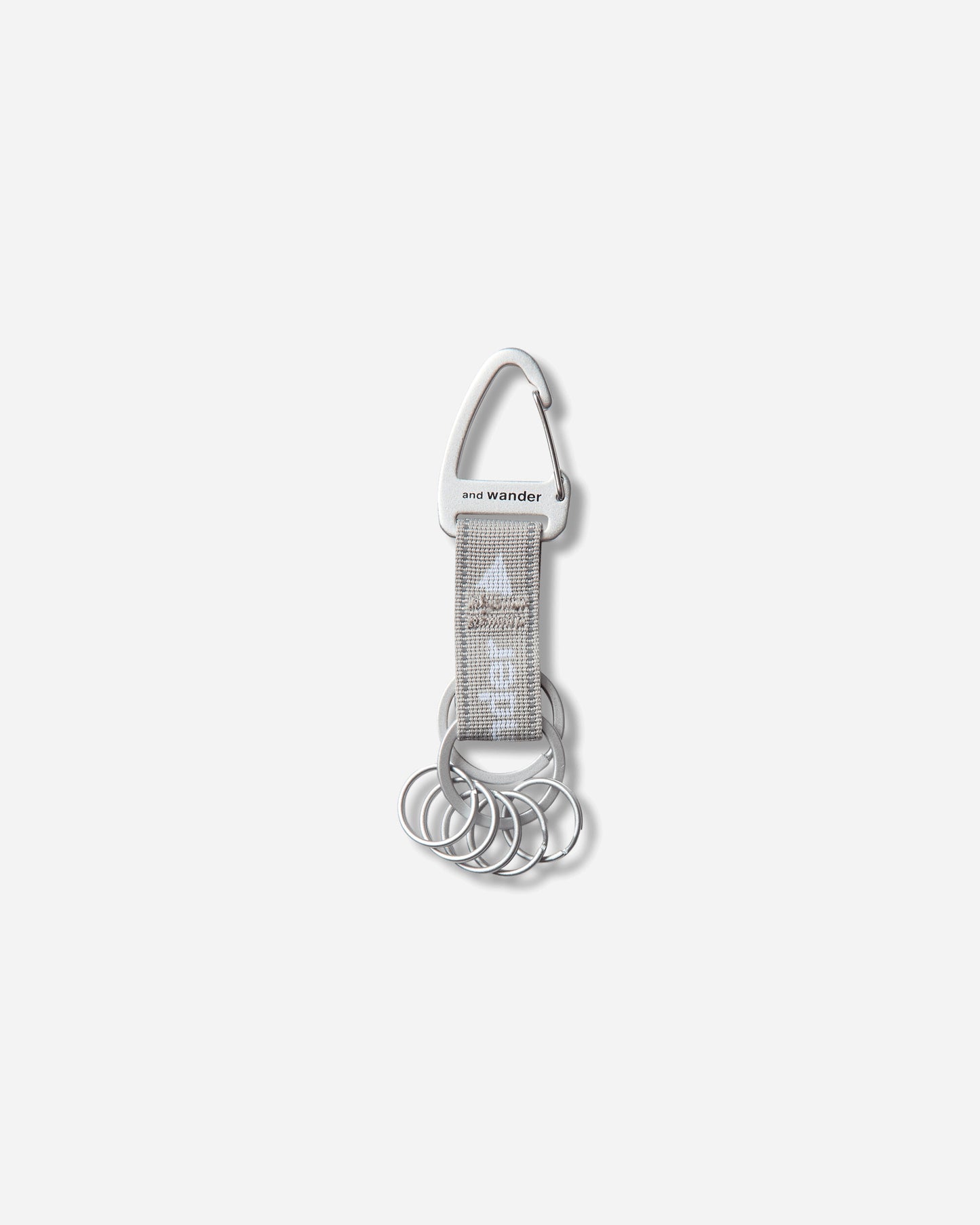 and wander 173 Key Hook L Gray Small Accessories Keychains 5745987257 021