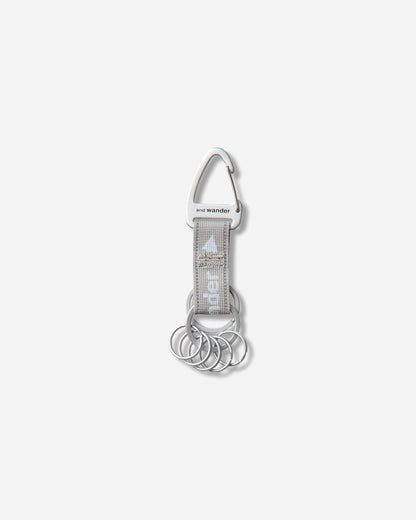 and wander 173 Key Hook L Gray Small Accessories Keychains 5745987257 021