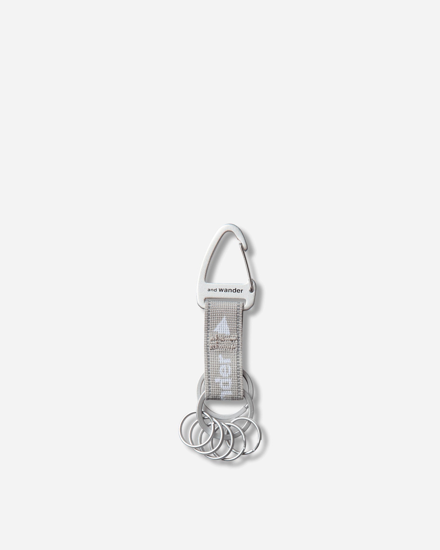 and wander 173 Key Hook L Gray Small Accessories Keychains 5745987257 021