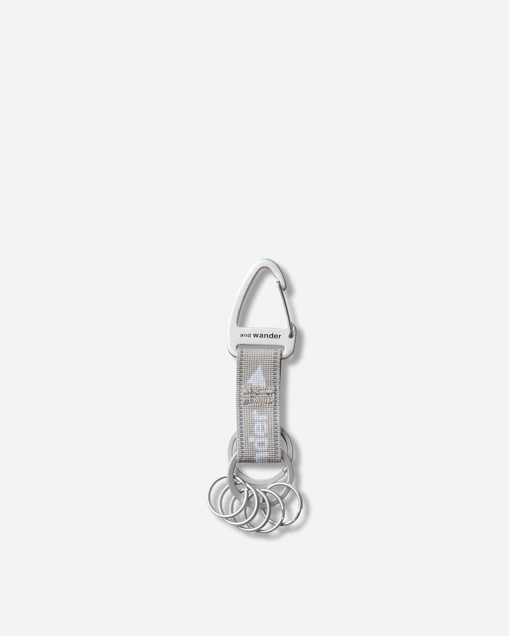 and wander 173 Key Hook L Gray Small Accessories Keychains 5745987257 021