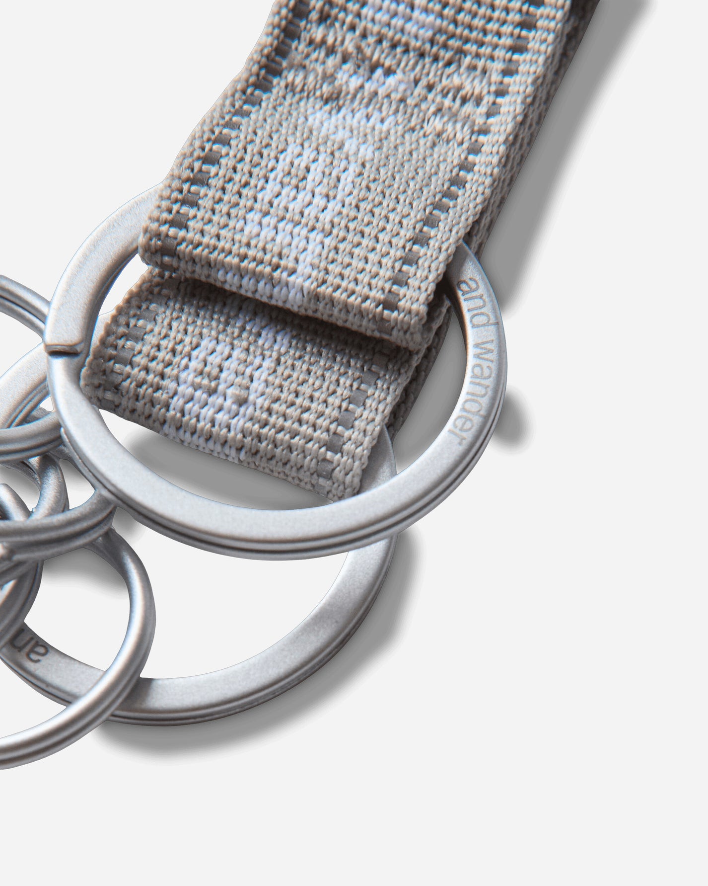and wander 173 Key Hook L Gray Small Accessories Keychains 5745987257 021