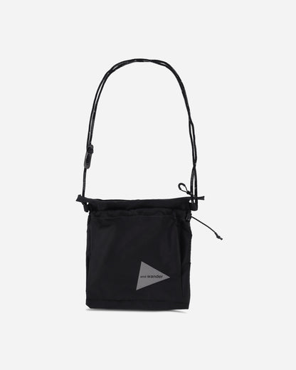 and wander 149  Crispy Rip Sacoche Black  Bags and Backpacks Pouches 5746985151 010