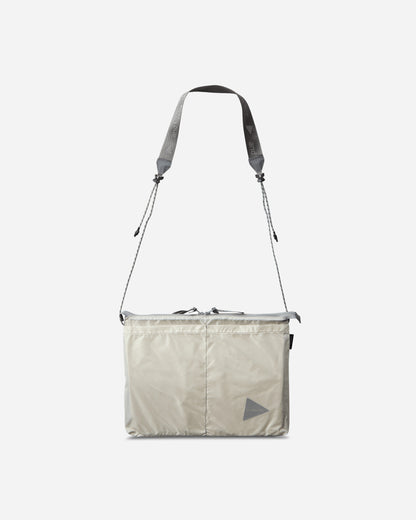 and wander 137 Sil Sacoche White Bags and Backpacks Shoulder Bags 5745975213 030