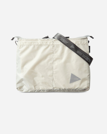 and wander 137 Sil Sacoche White Bags and Backpacks Shoulder Bags 5745975213 030