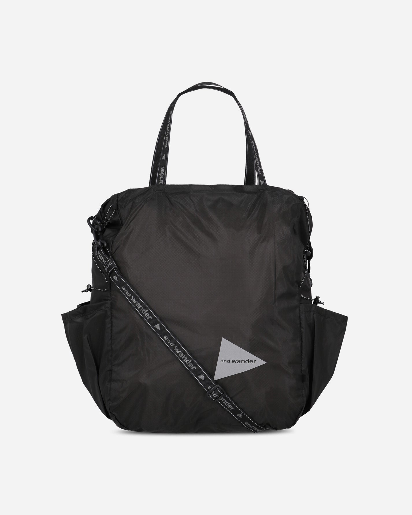 and wander 117  Sil Tote Bag Black Bags and Backpacks Tote Bags 5745975212 010