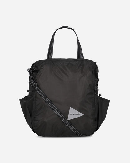 and wander 117  Sil Tote Bag Black Bags and Backpacks Tote Bags 5745975212 010