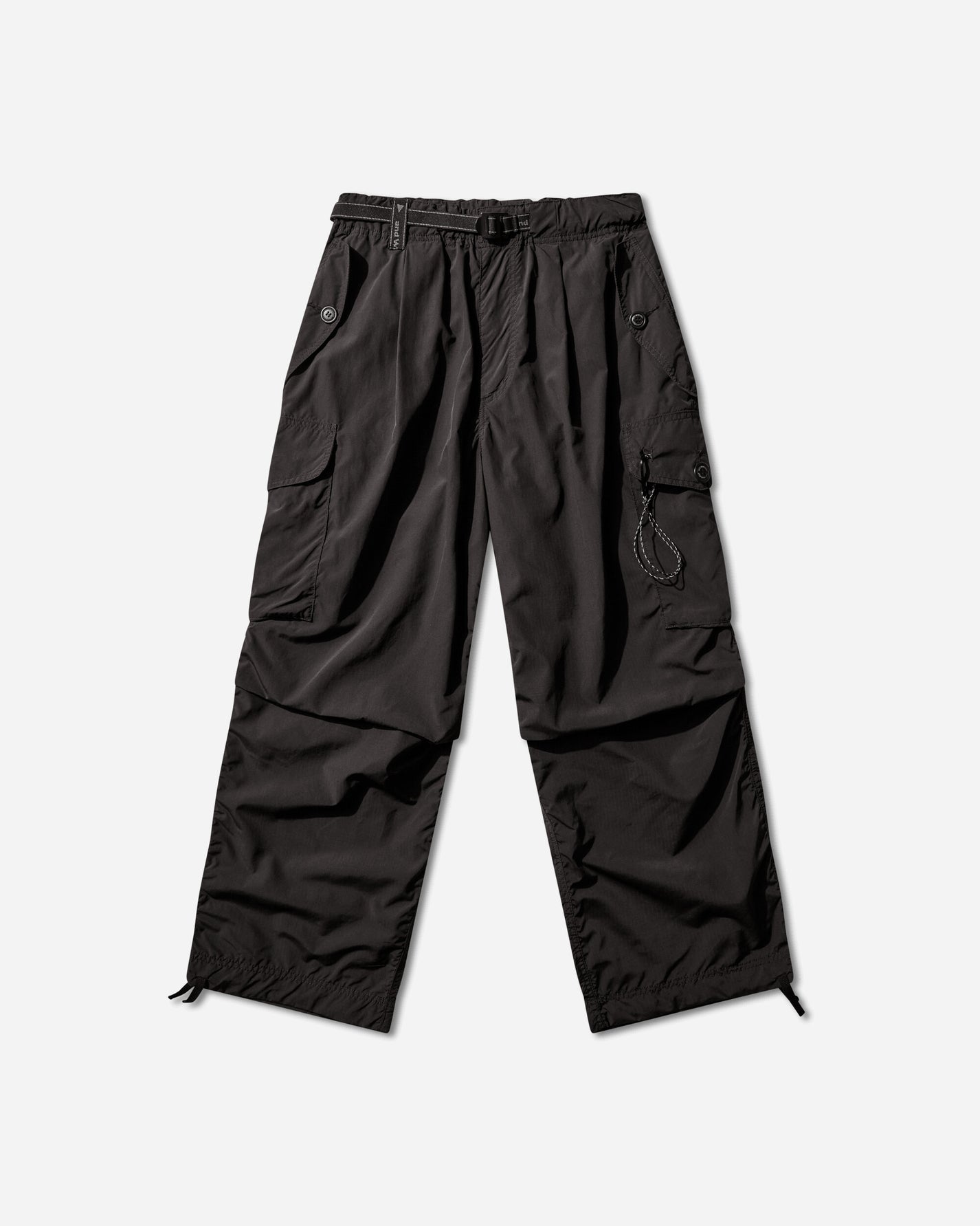 and wander 091  Oversized Cargo Pants Black  Pants Cargo 5746982088 010